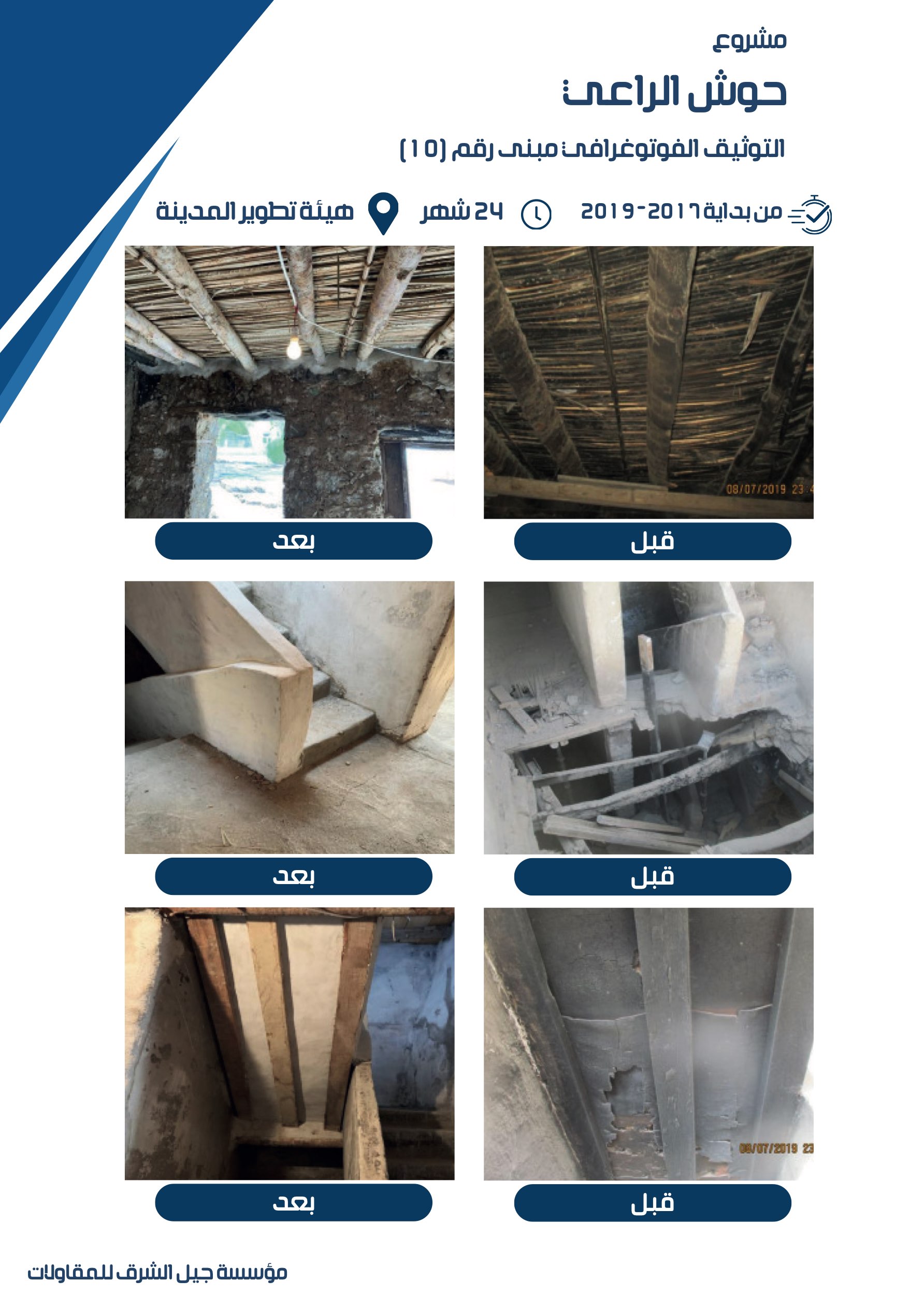 مشروع 12 - مؤسسة جيل الشرق للمقاولات العامة والصيانة