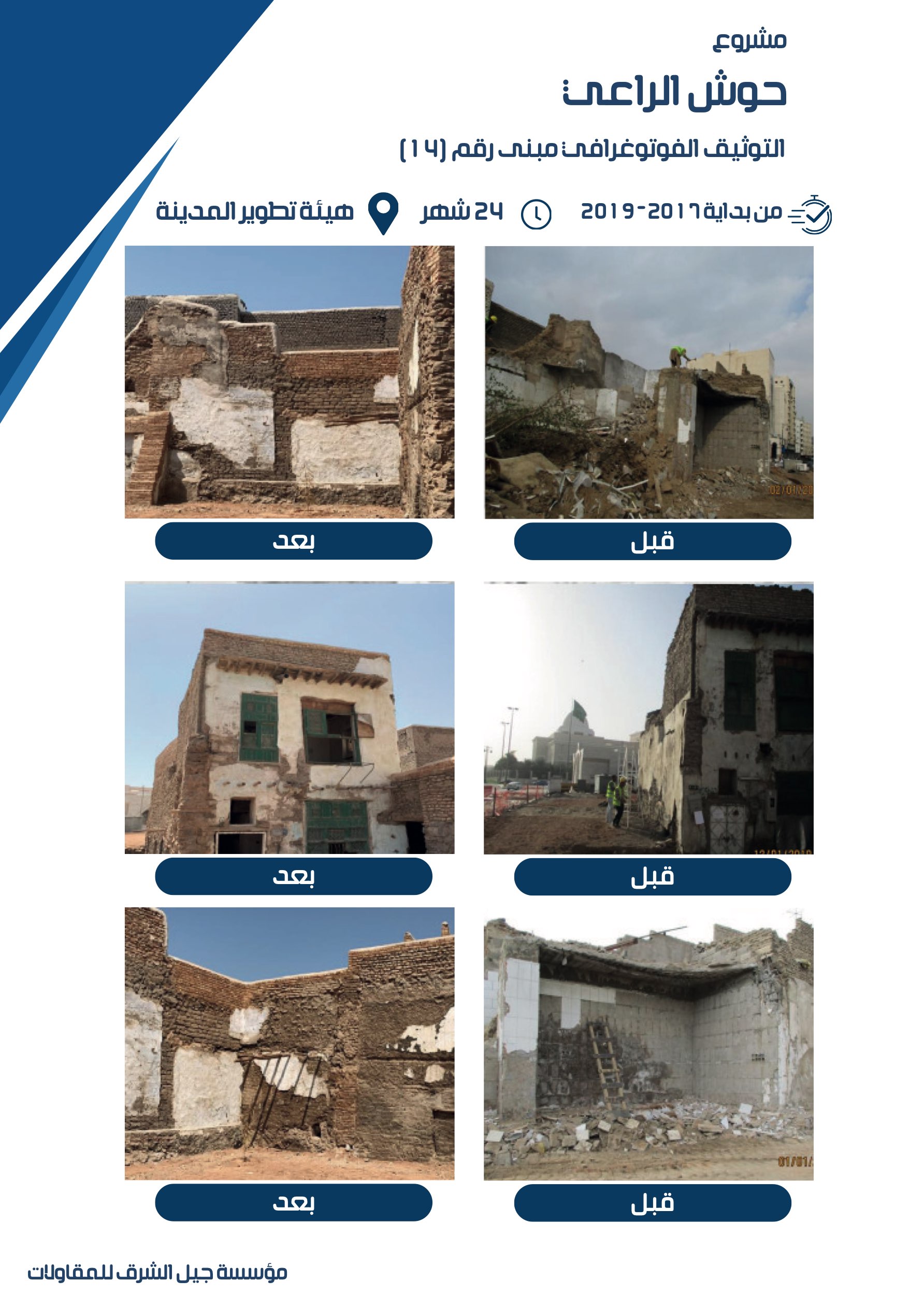 مشروع 19 - مؤسسة جيل الشرق للمقاولات العامة والصيانة